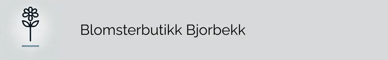 Blomsterbutikk Bjorbekk