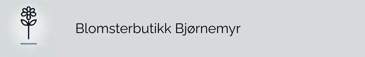 Blomsterbutikk Bjørnemyr