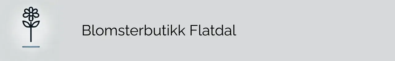 Blomsterbutikk Flatdal