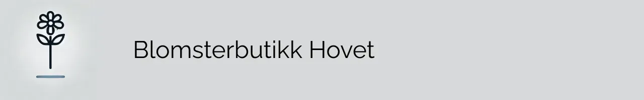 Blomsterbutikk Hovet