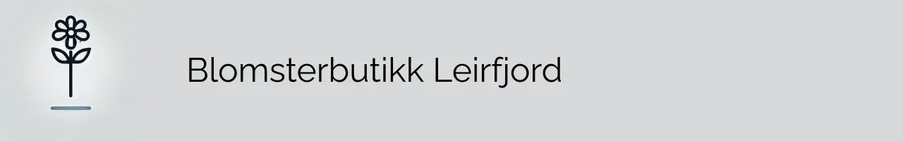 Blomsterbutikk Leirfjord