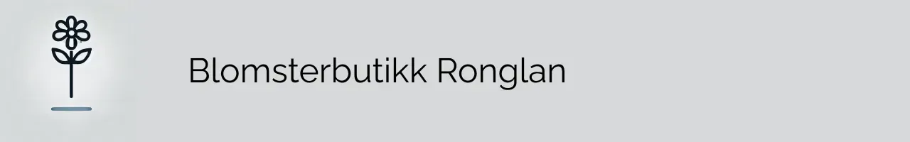 Blomsterbutikk Ronglan