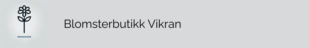 Blomsterbutikk Vikran